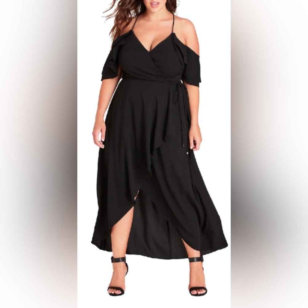 City Chic Miss Jessica maxi dress - Picture 2 of 4
